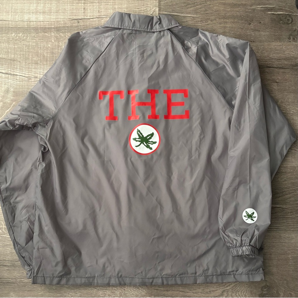 THE Ohio State GRAY Windbreaker Jacket